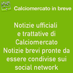 Tutte le notizie di calciomercato ufficiali o trattativi li trovi su Calciomercato in breve, un app che aggrega tutte le notizie di calciomercato.