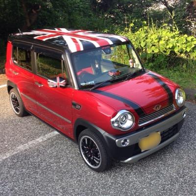 車趣味用アカウントです。福岡在住。ハスラー 赤黒 Xターボ CVT 2WDに乗っています。 #ハスラー #カスタムカー #福岡
