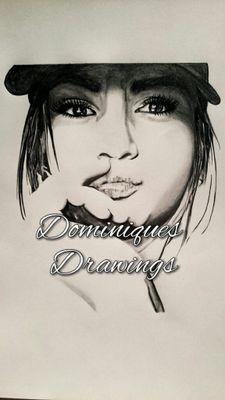 Realism Artist. Graphite pencil portraits and drawings. Contact dominiquesdrawings@gmail.com for commissions.