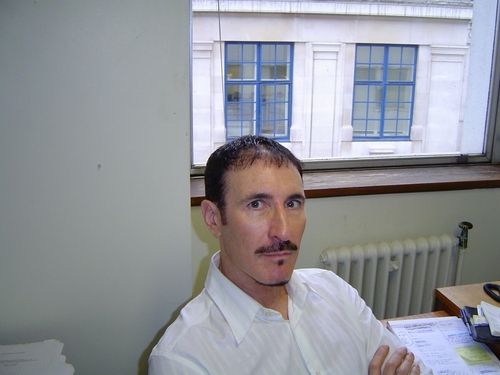 academic, works simultaneously in Paris, London, LA