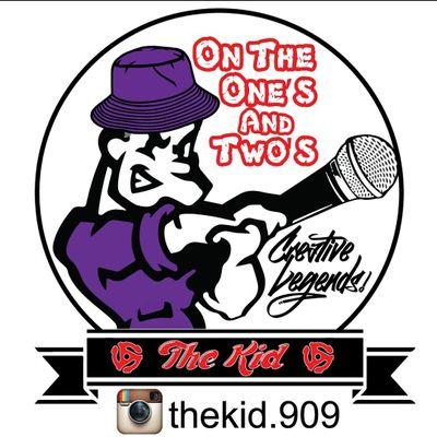 (DJ TheKid) TheKid on the 1s and 2s follow me on IG @thekid.909....if you need a DJ hmu http://t.co/MsEBmVWktA ...Ball and music is life #DinoCity #iE2LA #909