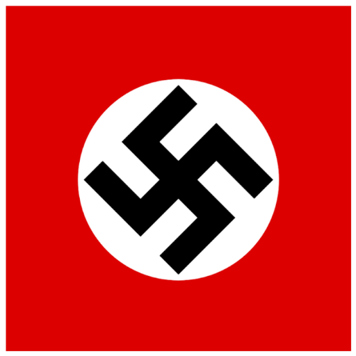 Le national-socialisme (en allemand : Nationalsozialismus), plus couramment désigné en français sous l'abréviation nazisme et dirigé par Adolf Hitler.