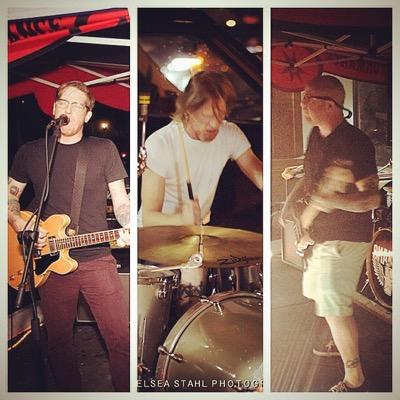 @danielbonebrake: vocals/guitar, Darryl: drums, @games_frontiers: bass/vocals