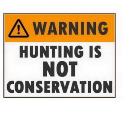 Anti Trophy Hunting Organization. Join us to fight agains the cruel hunting of mother natures beautiful creations. Together we can save wildlife