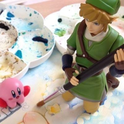 梅初月 フィギュア工作 デクの盾も作りました 時リン度アップ