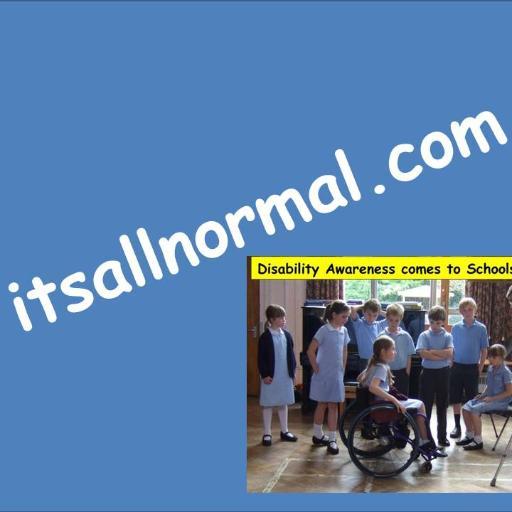 I do Disability Awareness in (over 575 visited) Schools, speaking positively about all disabilities. Visited #ItsAllNormal