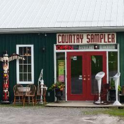 Country Sampler 1987 is found in the quaint hamlet of Oakwood, ON on Hwy 7. The showroom offers a unique blend of antiques & collectables, from past & present.