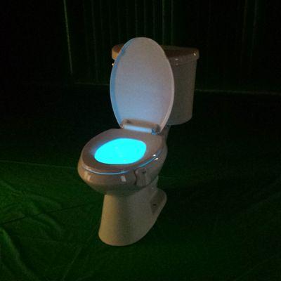 Cool new gadget that transforms your toilet into a night light