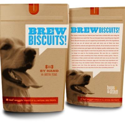 Hand-made dog treats made from spent brewing grain from Hops & Grain Brewing. Healthy, all natural and sustainable. Win X 3!