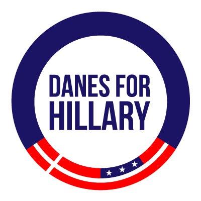 Danes for Hillary ❤️ @HillaryClinton - #stillwithher #resist #insist #persist and #enlist and we will #rise #strongertogether Jun 2014-Nov 2017 by @msborggreen
