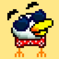 NoahSurfinBird's profile picture. I art. You like it.
I guess I program stuff too, whenever I get a break from making sprites for our Lead Programmer's awesome bug free games.
@SurfinBirdGames.
