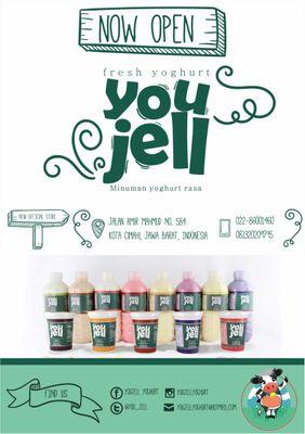 Official account of Youjell Yogurt PT Insan Muda Berdikari. Fan page You Jell Yoghurt. Info&Order add line @youjellyoghurt