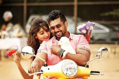 Welcome to the official twitter page of #Bharjari Feat. Dhruva Sarja & Rachita Ram. Movie directed by Chetan Kumar and produced by RS Productions