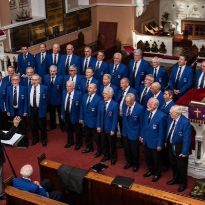 4 part choir (TTBB) comprising 40+ singers While we have a distinct Welsh ethos, over half the choristers are Irish. formed in 1966 and still going strong.