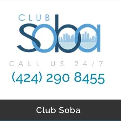 Club Soba is a complete detox residential and IOP  in Santa Monica, https://t.co/enzSeCiD6O provides long term treatment and  a safe haven for continued recovery.