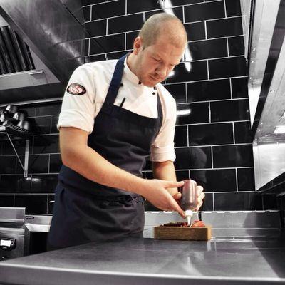 Executive Head Chef at Branches Restaurant into bikes and food