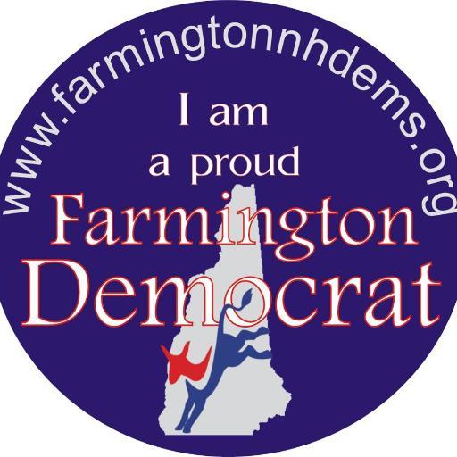 The Farmington NH Dems account is an online resource and advocacy hotspot for Democrats & Undeclared voters in our locality & surrounding areas. #nhpolitics