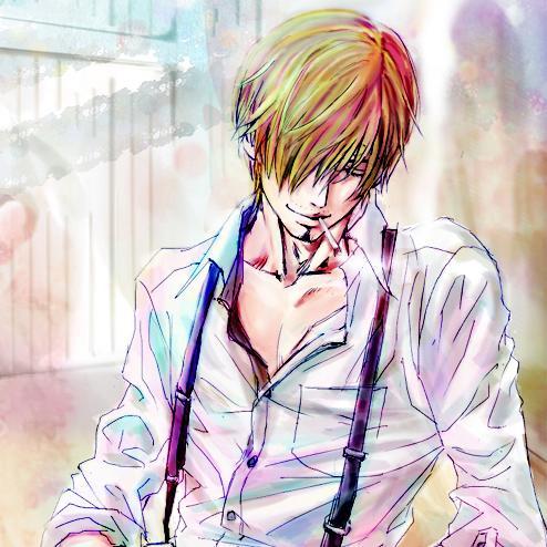 Good evening mademoiselle my name is Sanji, and I'm the chef for the Strawhat Pirates. My goal is to find the all blue, and defend all women.  #OPRP