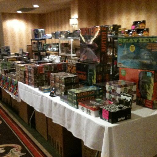 We sell sci fi and horror, tv collectibles, has been in business sense 1996, Nostalgic Nook, P.O. Box 8315, Ft. Wayne, IN. 46898