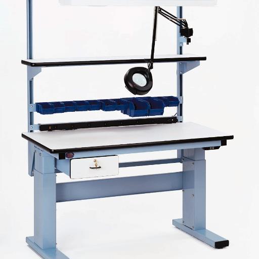 Since 1979 offering modular ergonomic workbenches. From a basic four leg design to the latest height adjustable and lab benches we offer it all.