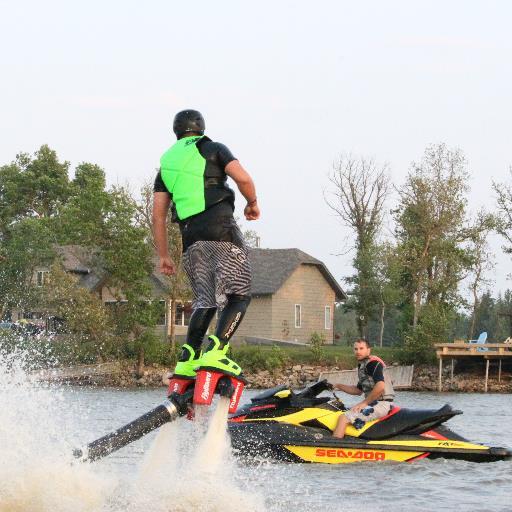 Flyboarding now available through Canadian Jetpack Adventures-MB and Prairie Watersports. Email riley@canadianjetpackadventures.com or call (204) 461-0035.