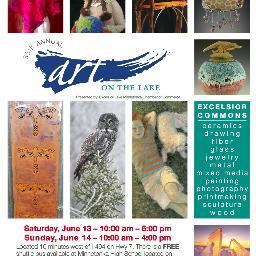Excelsior-Lake Minnetonka Chamber of Commerce
35th anniversary of Art On The Lake! June 13th & 14th in Excelsior, Minnesota ⛵️
Saturday 10-6
Sunday 10-4