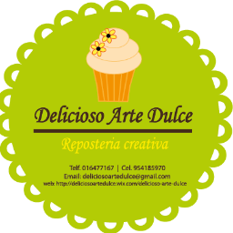 Delicioso Arte Dulce hace que tu evento sea inolvidable.  
Contacto:Deliciosoartedulce@gmail.com
Facebook: Delicioso Arte Dulce