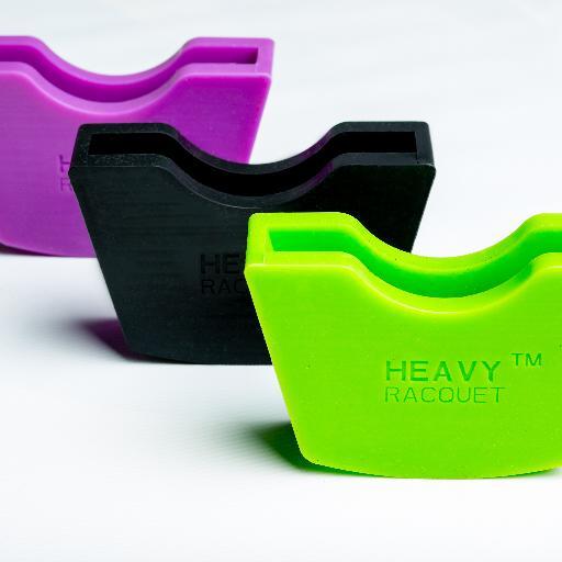 Heavy Racquet Cross Trainer is the first one piece weighted training device for Tennis & Lacrosse players.