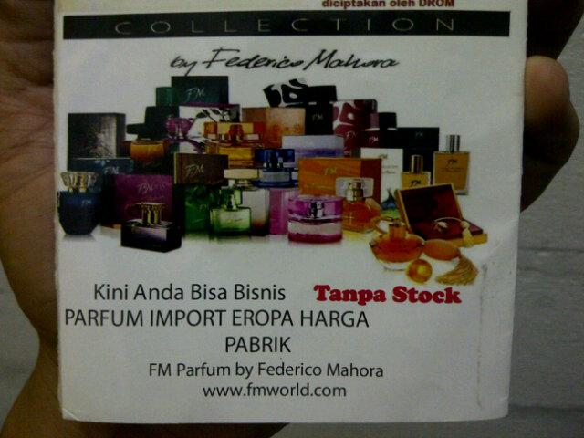 Di order parfum orinya