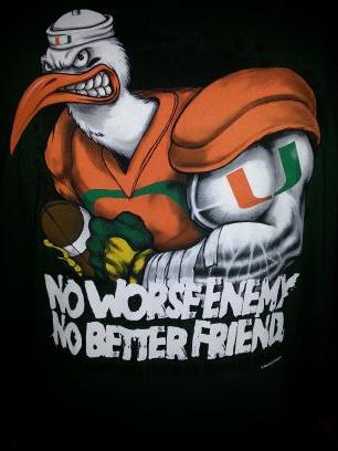 true cane fan since the 80,s! born and raised in the county of canes!