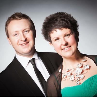 Cantare Vocal Duo is made up of Angharad Morgan soprano and David Fortey tenor. @Angharad40 @Davidfortey