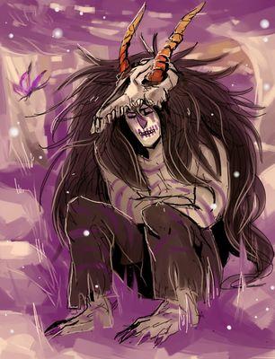 You are the Grand Highblood and you have an impeccable knack for sudden violence. ~TriggerWarning~Art not mine~