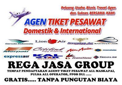 pendaftaran agen tiket pesawat gratis