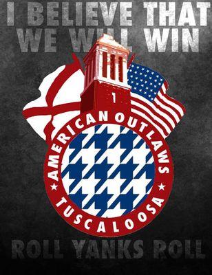 Official Tuscaloosa Chapter of The American Outlaws. Join us at Black Warrior Brewery for every USA game! Roll Yanks Roll!