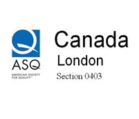 We are the London and area section of the American Society for Quality