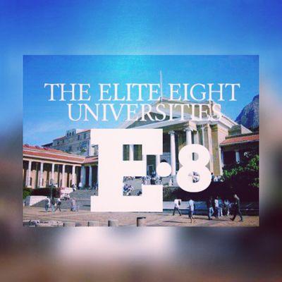 News about your favorite Elite 8 Universities in South Africa. #UCT #WITS #UP #RU #SU #NMMU #UWC #UJ . The Top Universities in SA #Elite8 #E8Nation
