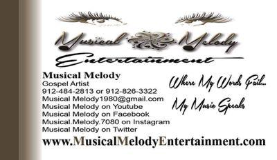 God Is The Head Of My Life With out God I'm Nothing...Where My Words Fail My Music Speaks....Melody Gospel Artist