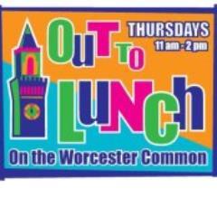 The Out to Lunch Concert Series brings Worcester culture - food, crafters, artists, and musicians to the Worcester Common Oval. Every summer Thursday, 11AM-2PM.
