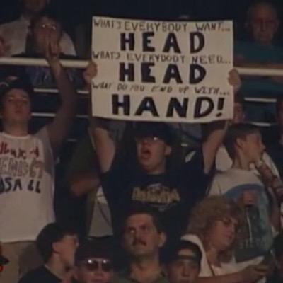 Some of the wacky and great Attitude Era Signs
