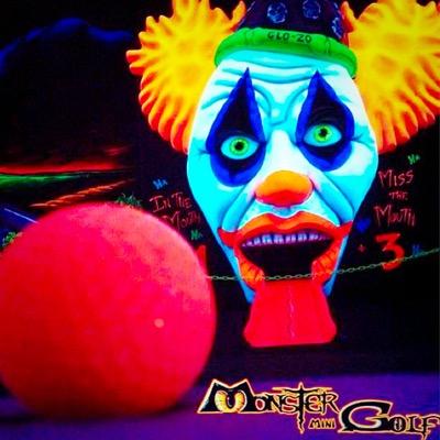 TXMonsterGolf's profile picture. 18 holes of indoor, glow-in-the-dark monster-themed fun! Complete with special effects, arcade, music, prizes, and interactive DJ! All ages welcome.