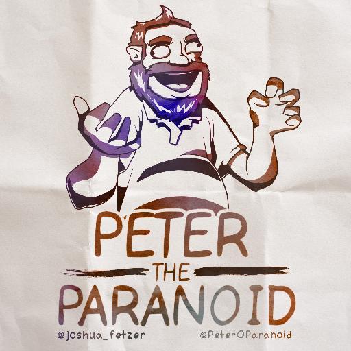 The webcomic created by @joshua_fetzer and Matt Pelton. Story follows Peter the Paranoid, a dysfunctional man to say the least.