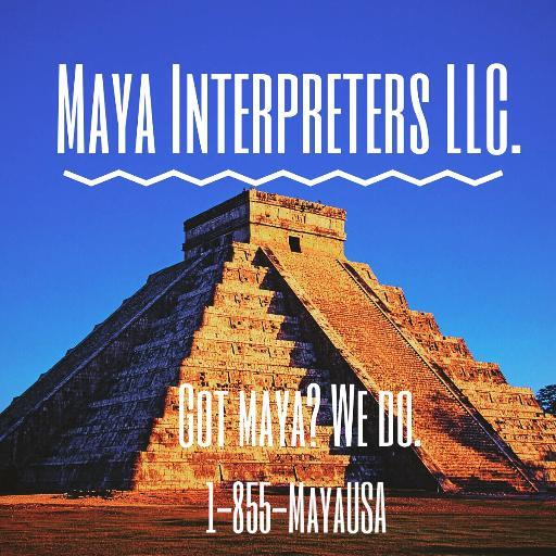 MayaInterp_LLC's profile picture. Hello this is Maya Interpreters, we are an interpreting and translation agency. We specialize in Mayan languages, we translate into English and Spanish.