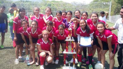 Equipo de Fútbol Femenil nivel bachiller, Chiapas