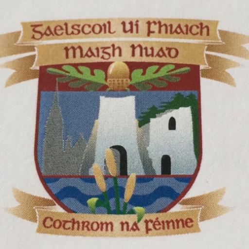 Is Gaelscoil Chaitliceach muid i Maigh Nuad, Co. Chill Dara. Scoil lán le ceol, spórt agus grá mór don Ghaeilge❤️.