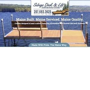 We manufacture Beautiful Long-lasting, Rugged,Versatile, Maine-made, Aluminum, Wood Dock & Lift Systems to fit everyone's budget!