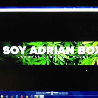 Hola, siganme en mi twitter : @SoyAdrianBox y pasaros por mi canal de youtube que esta aqui abajo.