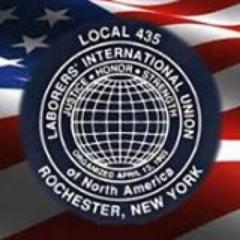 The Official Twitter account of Laborers' Union Local 435 located in Rochester, NY; representing over 1000 men and women. 

Proud affiliate of @LiUNA