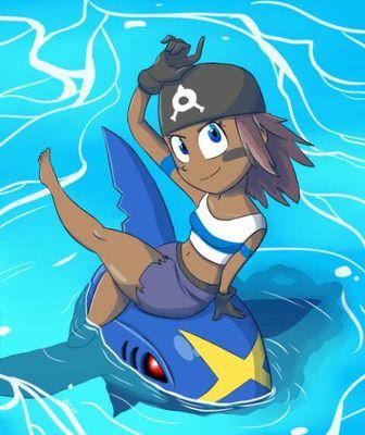 Yup. Kayla, that's me! I'm from Team Aqua. Should I say anything else?
