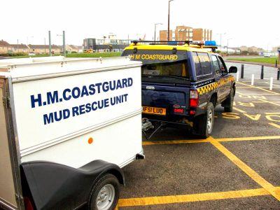 Now retired member of Port Talbot Coastguard Search and Rescue Team, Water and Mud Rescue. Dial 999 and ask for the Coastguard