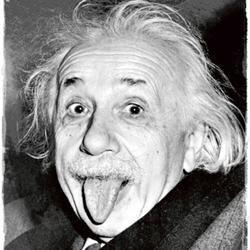 アルベルト・アインシュタイン（Albert Einstein 、1879年3月14日 - 1955年4月18日）。ドイツ生まれの理論物理学者。
名言。